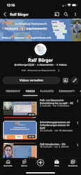PaR YouTube banner on smartphone